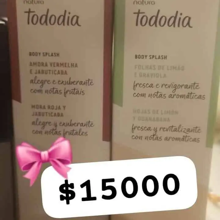 Body splash y frescores