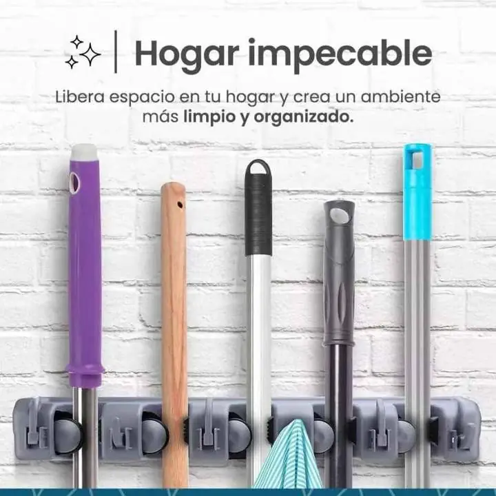 Soporte organizador escobero super promo oferta! hoy!