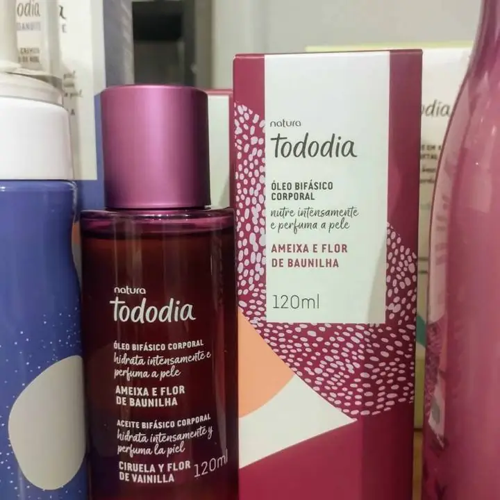 Oleo bifasico corporal todo dia ciruela y flor de vainilla oferta hoy!