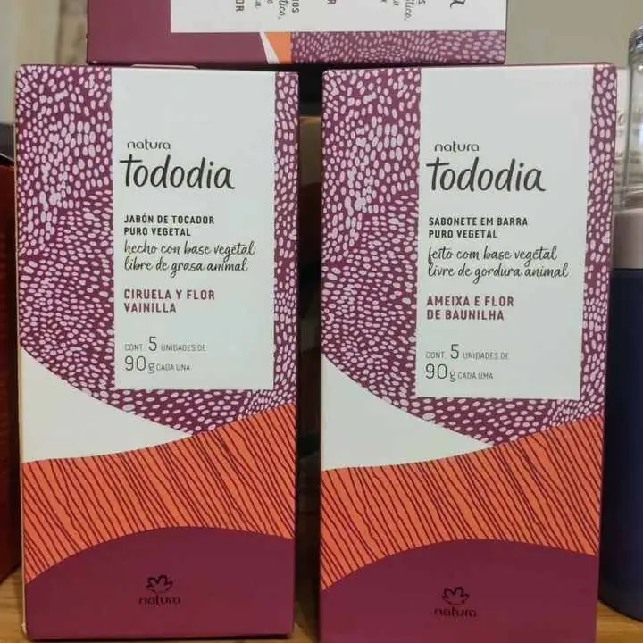 Caja de jabones ciruela y flor de vainilla crema de manos super promo oferta hoy!