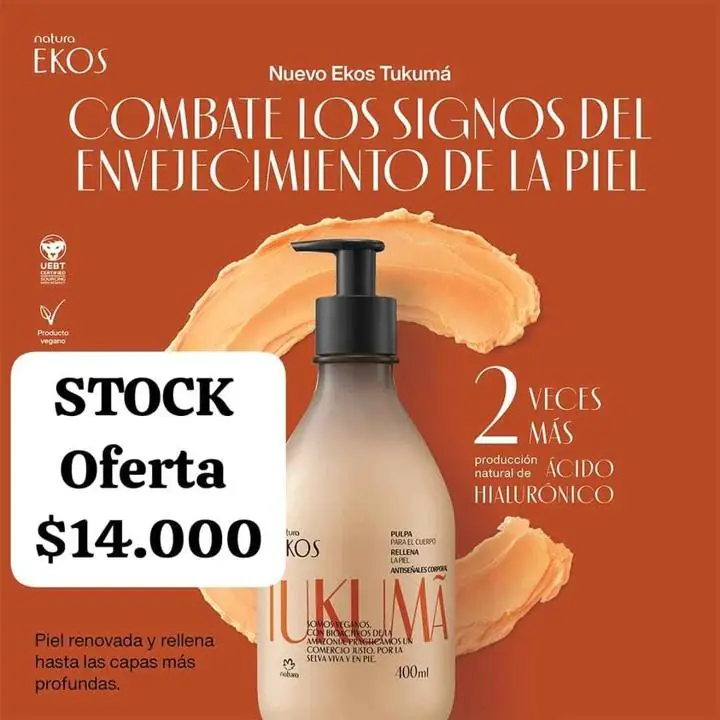 Ekos tukumá Pulpa corporal súper promo oferta hoy!(!