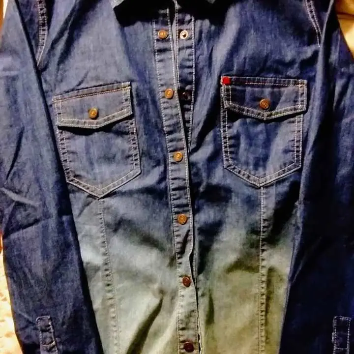 Camisa de jean talle 38 Elastizada