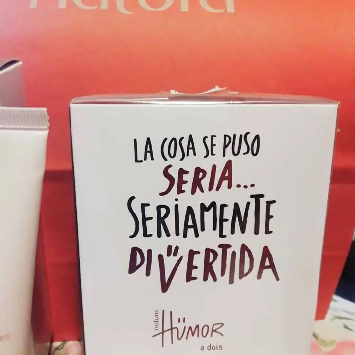 Perfume HUMOR y cremas natura PROMO