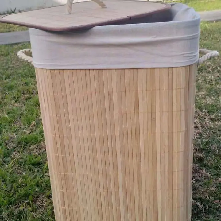 Canasto plegable de bamboo! Promo oferta! último entregas hoy!