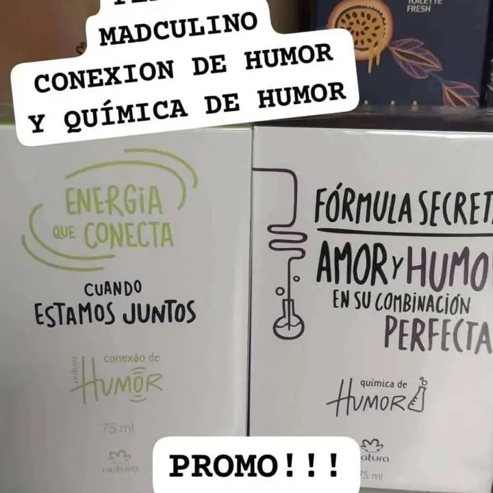 Perfume química de humor y conexión Másculino