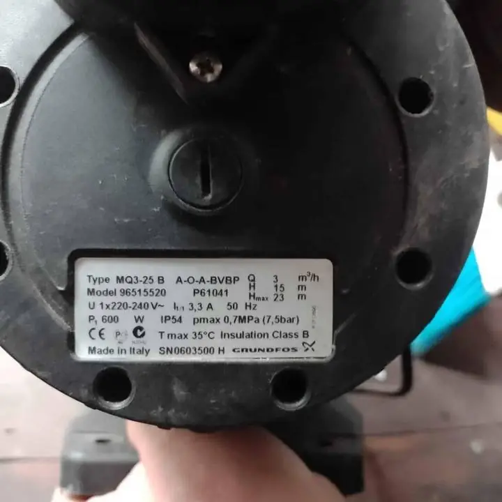 Bomba presurizadora