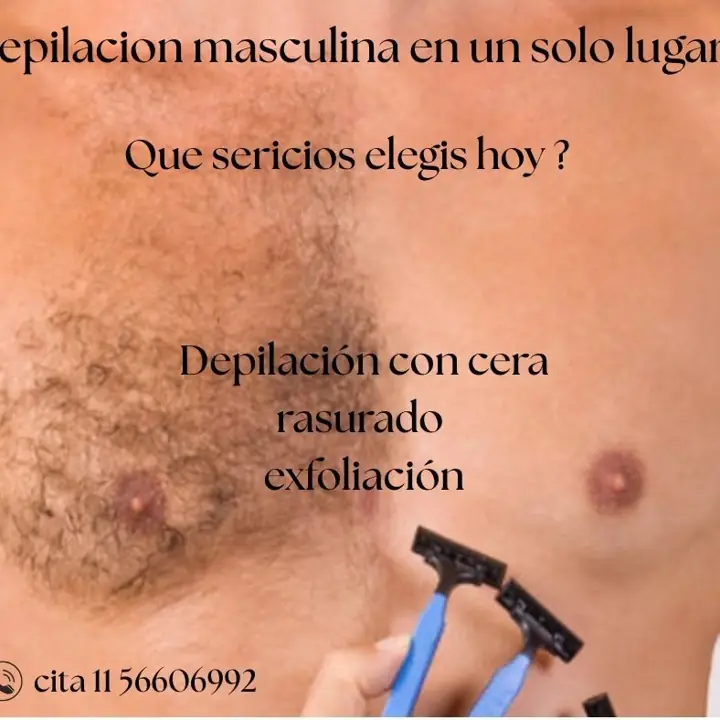 Depilacion masculina ,rasurado y Exfoliacion