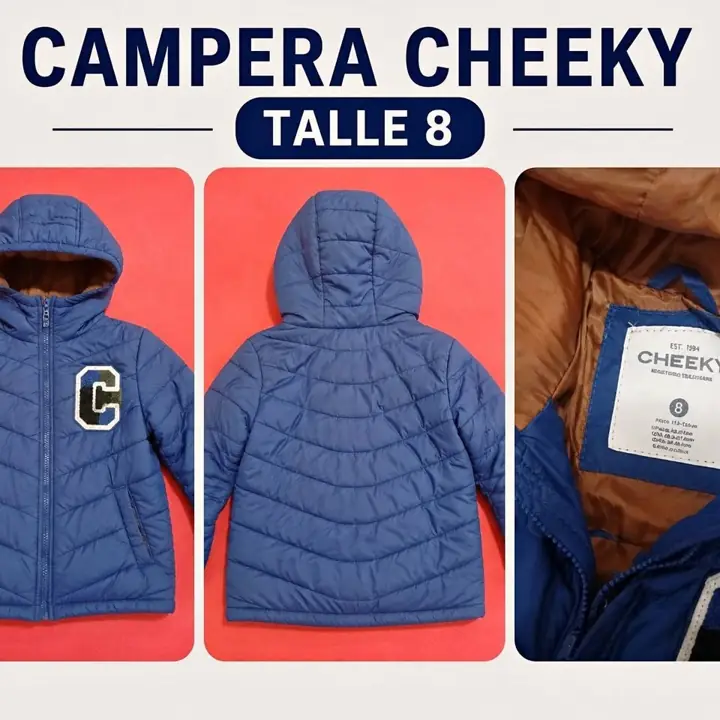 Campera y Camperon talle 8 Cheeky