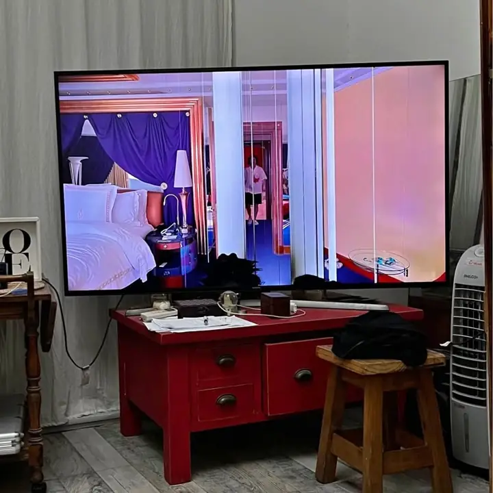 Smart tv samsung 70 pulgadas a reparar prende y funciona