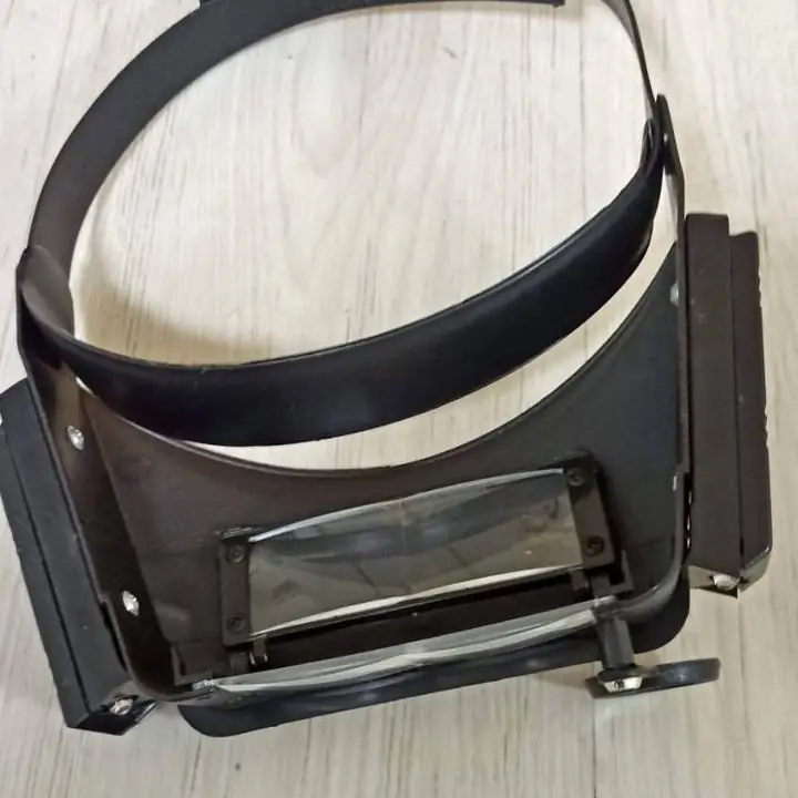 Lupa Vincha Binocular con Luz led