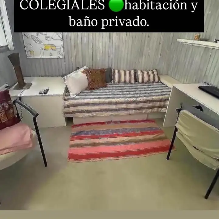 Habitación privada para 1 persona en colegiales 400.000$ todo incluido