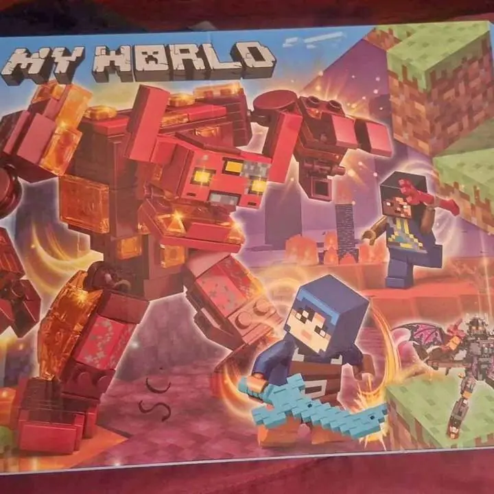 Tipo lego minecraft