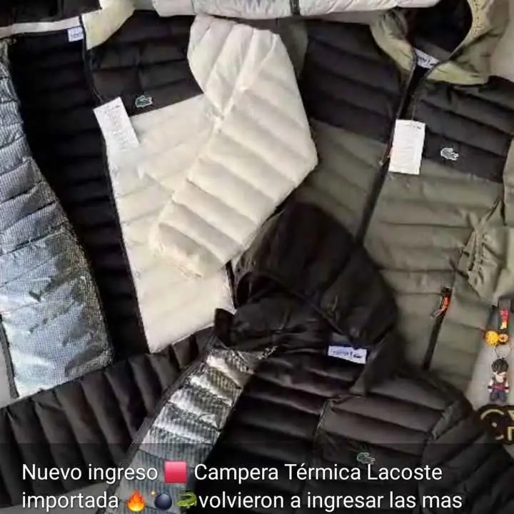 Hermosas camperas Lacoste