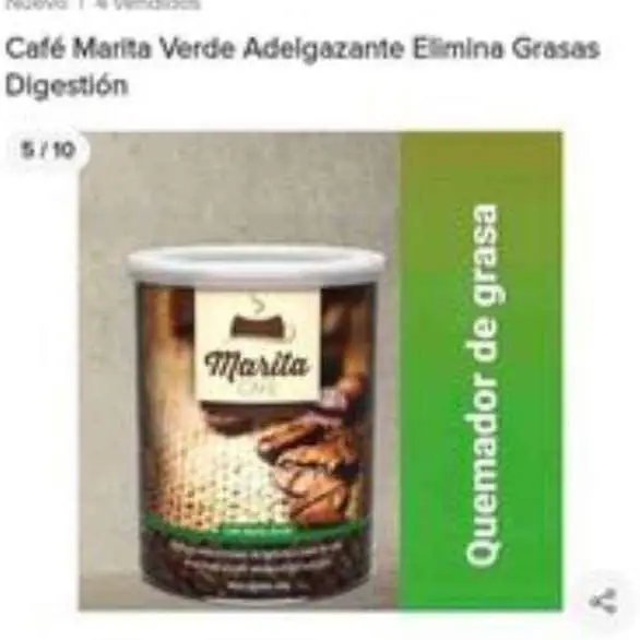 Cafe verde termogenico . A precio de 2000