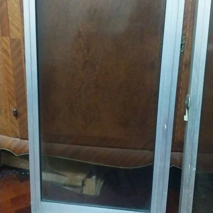 Ventana de aluminio 43 cm de ancho y 83.5 de largo