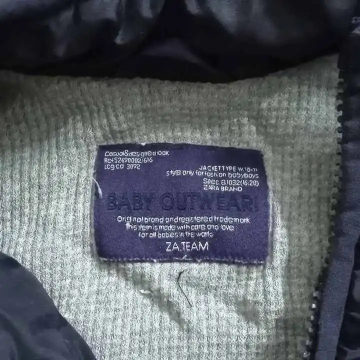 Campera de zara niño bb
