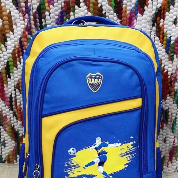 Mochila de boca o river . Reforzada