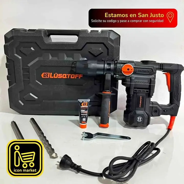Rotomartillo demoledor lusqtoff 1600W – sds max