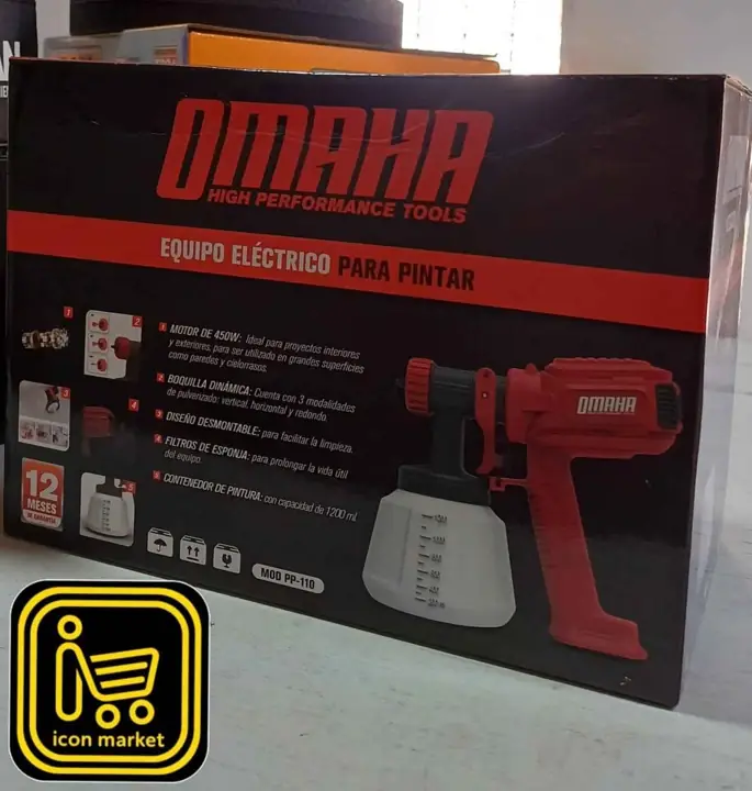 Equipo de pintar eléctrico 450w Omaha Precio: 45.000