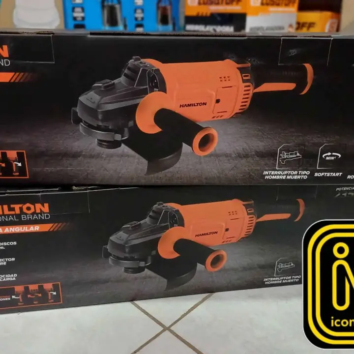 Amoladora Angular (9") 2350w 6500rpm hamilton precio: 190.000
