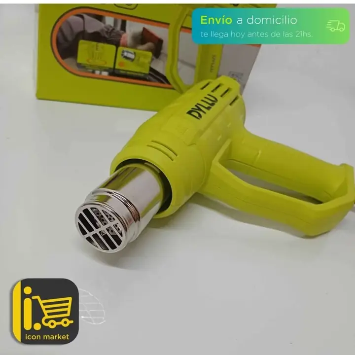 Pistola de Calor DYLLU 1800W – Heat Gun Profesional con Boquilla Incluida