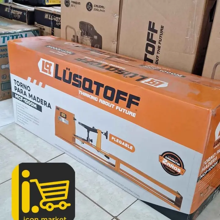 Torno para madera lct mcf-1000m 375w 220v carpintería