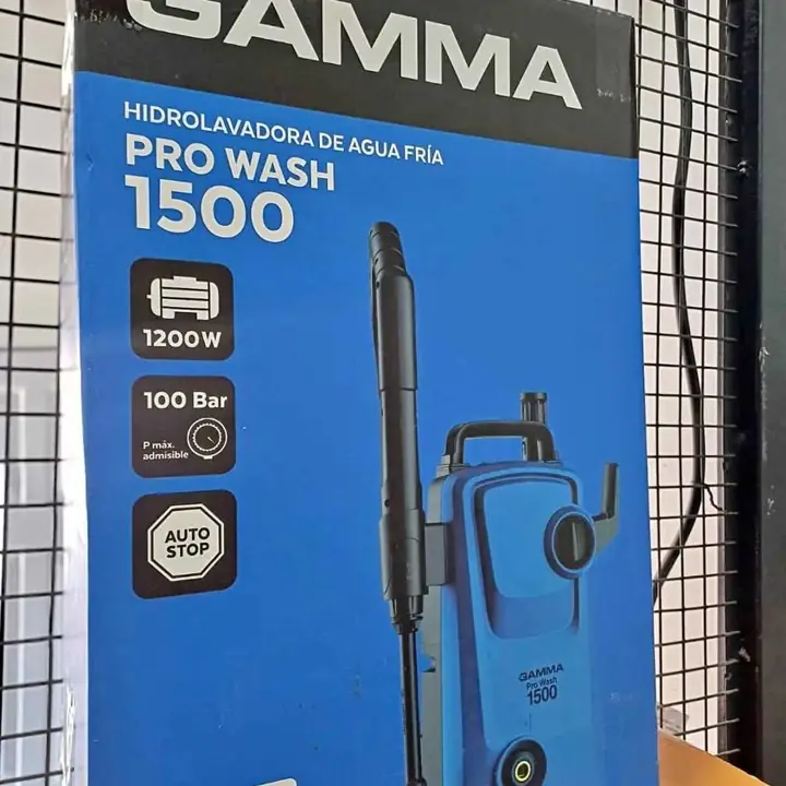 Hidrolavadora 1200w 100bar GAMMA 105.000