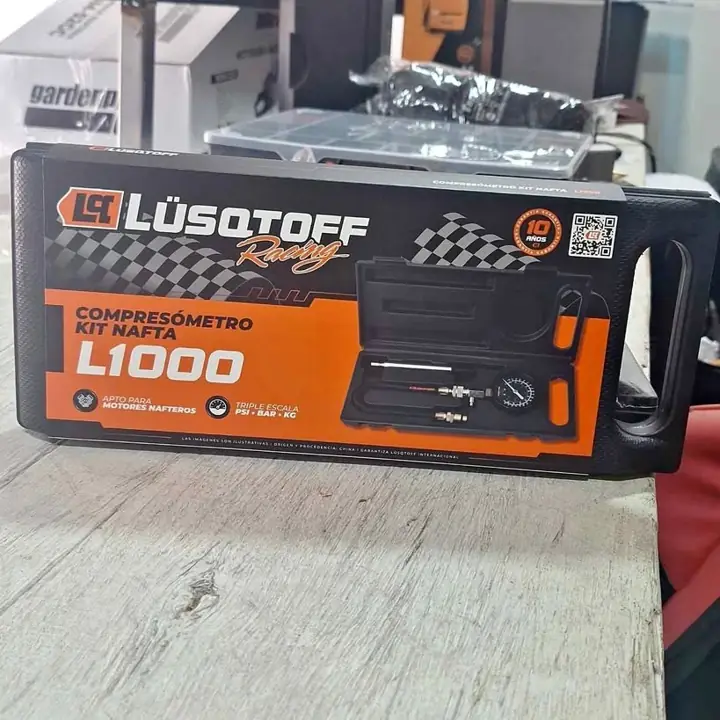 Compresometro kit nafta p-auto moto L1000 LUSQTOFF 42.000