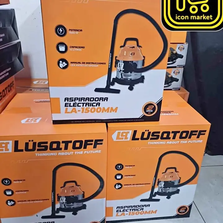 Aspiradora 15ltrs 1400w LUSQTOFF
