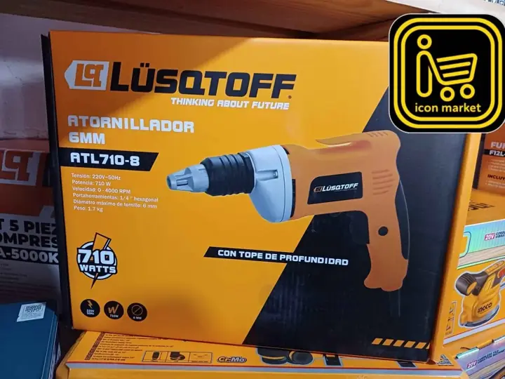 Atornillador Durlock 710w 1/4 lusqtoff precio: 92.000