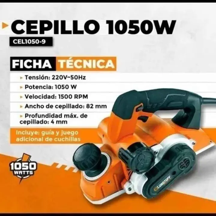 Cepillo 1050w