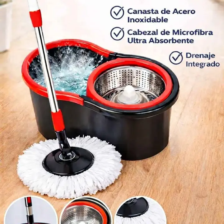 Mopa centrifuga 360 grados