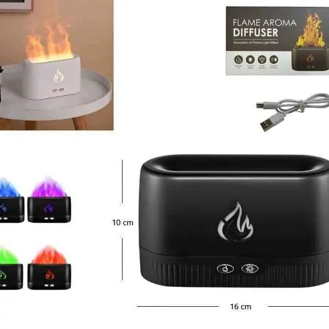 Humidificador fuego RGB