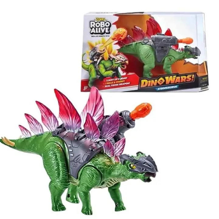 Dinosaurio c/Luz ,Sonido y lanza Dardo -RobotAlive