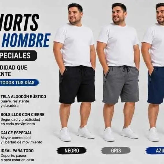 Shorts de hombre