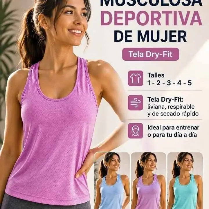 Musculosas deportivas