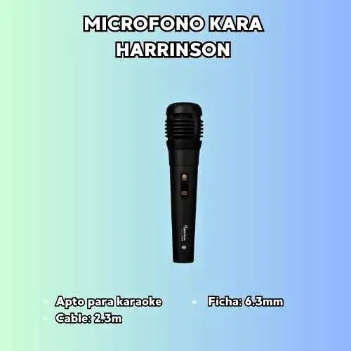 Microfono Kanji kara harrinson