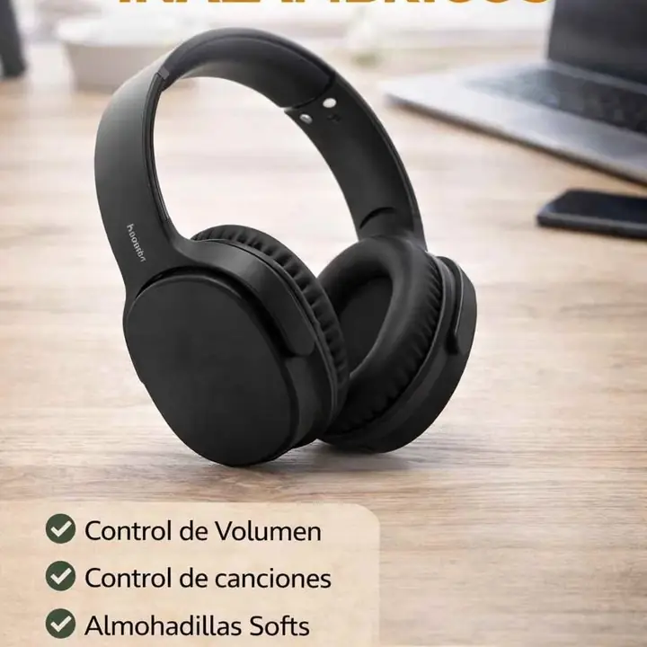 Auricular inalambrico bluetooth suono black