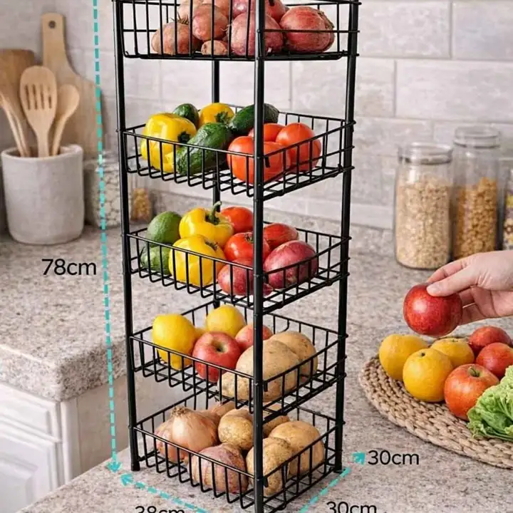 Estante frutero 4 estantes organizador