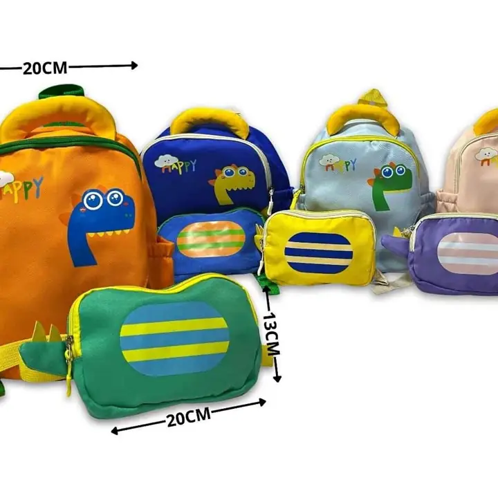 Mochila infantil dinosaurios happy dino
