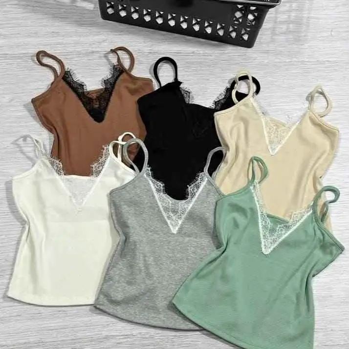 Musculosa encaje