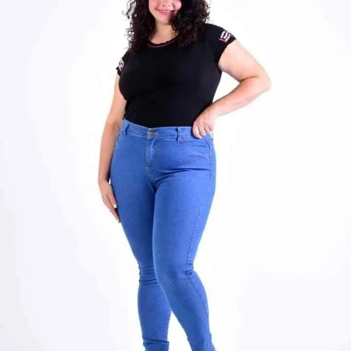Jean chupín especial celeste
