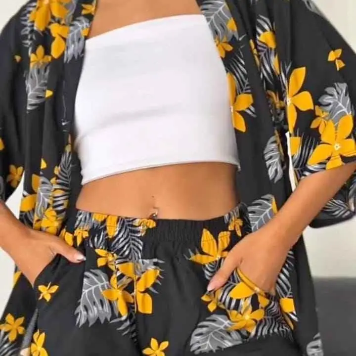 Conjunto fibrana 2 piezas poplín