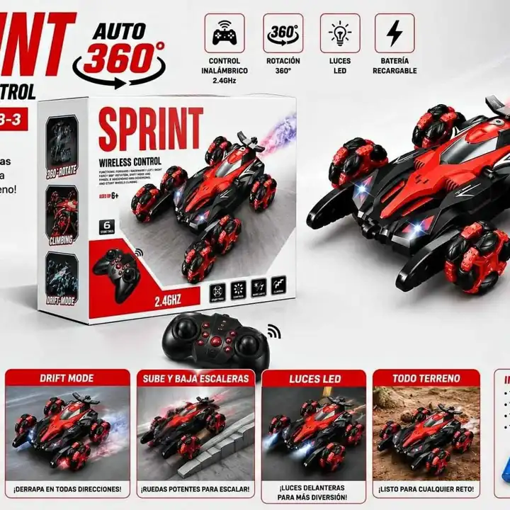 Auto 360 sprint wireless control