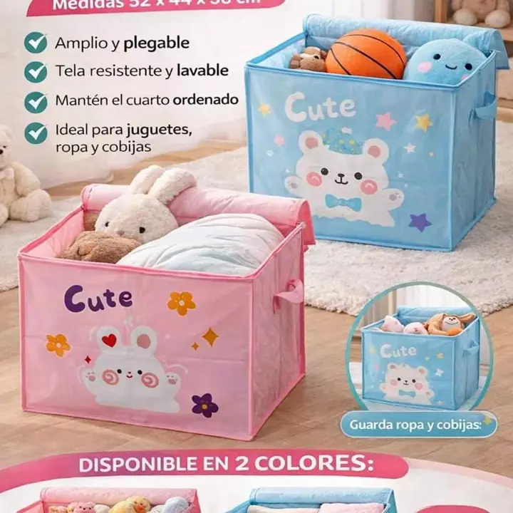 Organizador infantil Medidas 52 x 44 x 38 cm