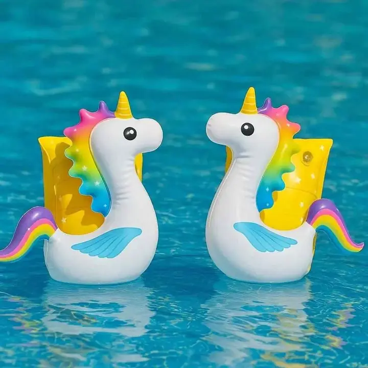Bracitos flotadores unicornio
