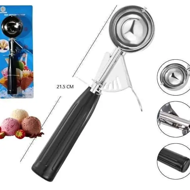 Cuchara bochera para helado