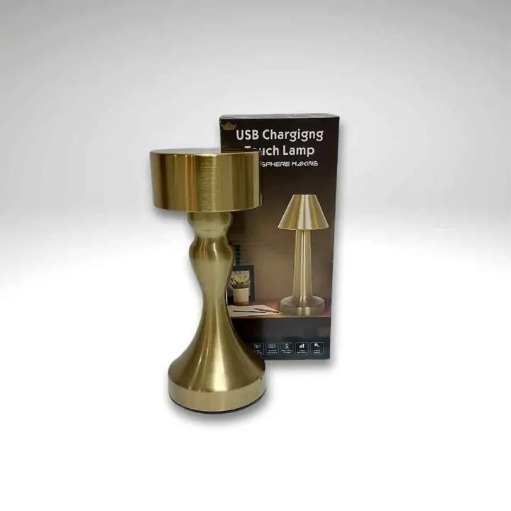 Lampara velador de mesa USB