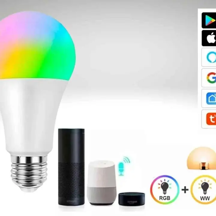 Foco con luces RGB - 10W
