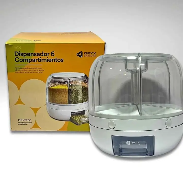 Dispensador 6 compartimientos oryx